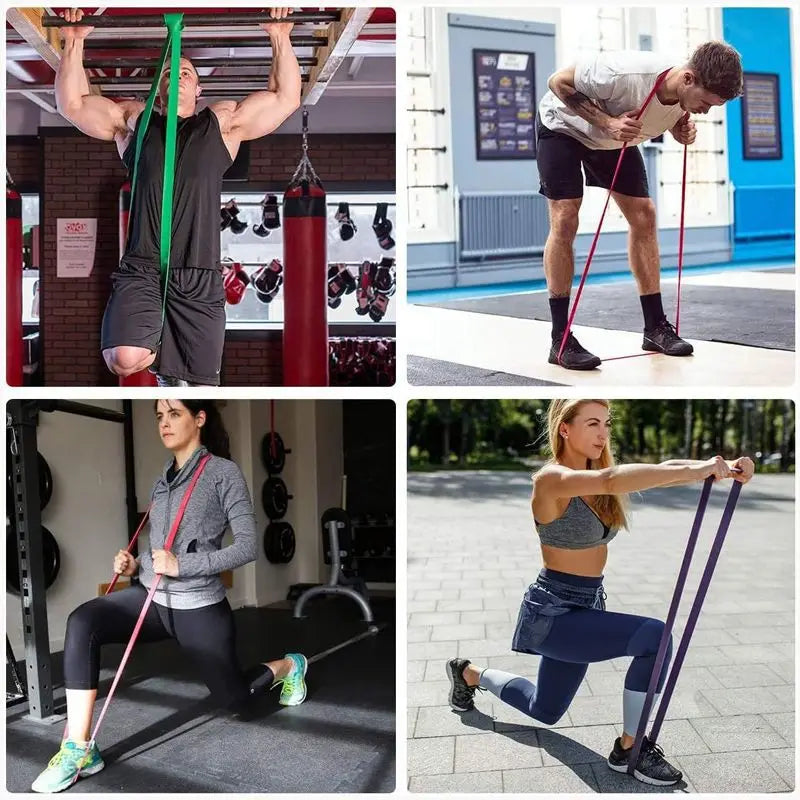 Trainiqo Power Resistance Band- Heavy Duty Latex